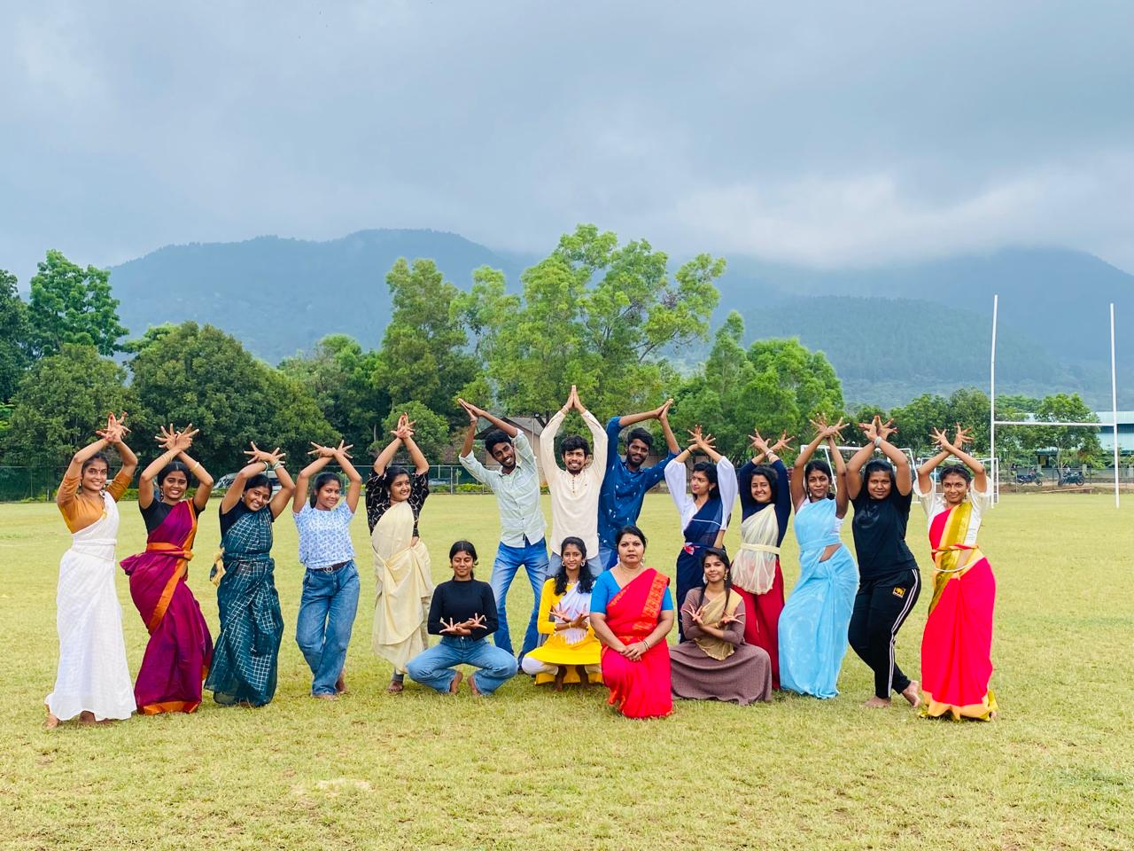 A Bharatanatyam Workshop by the Department of Sports Sciences and Physical Education