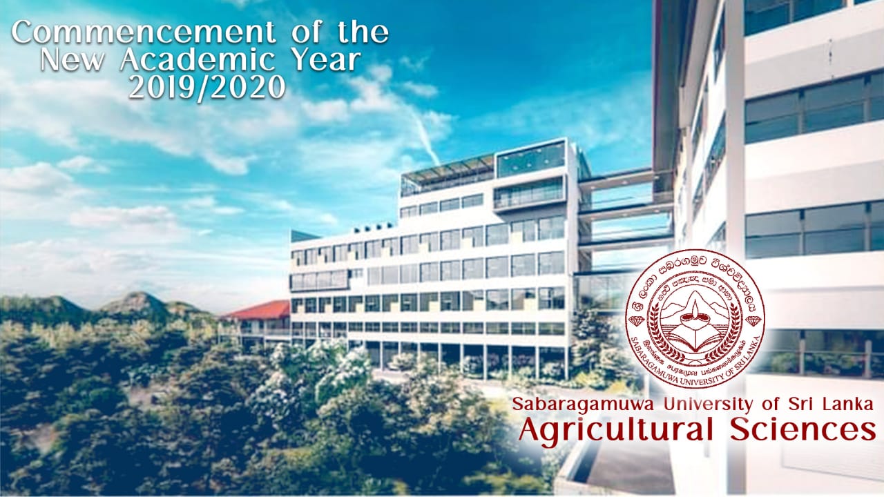 Commencement of the New Academic Year - 2019/2020