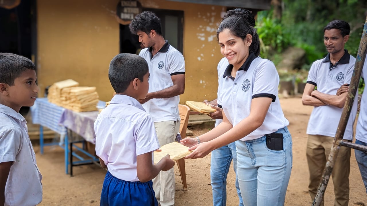 Community Project Organized by FST Students Association (SUFSTA) at Ihala Galagama Vidyalaya