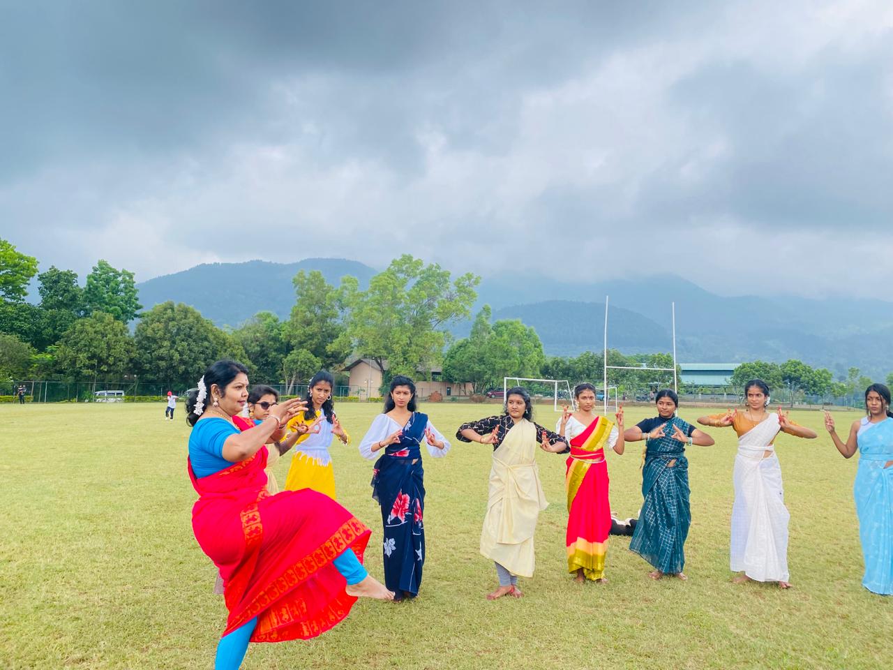 A Bharatanatyam Workshop by the Department of Sports Sciences and Physical Education