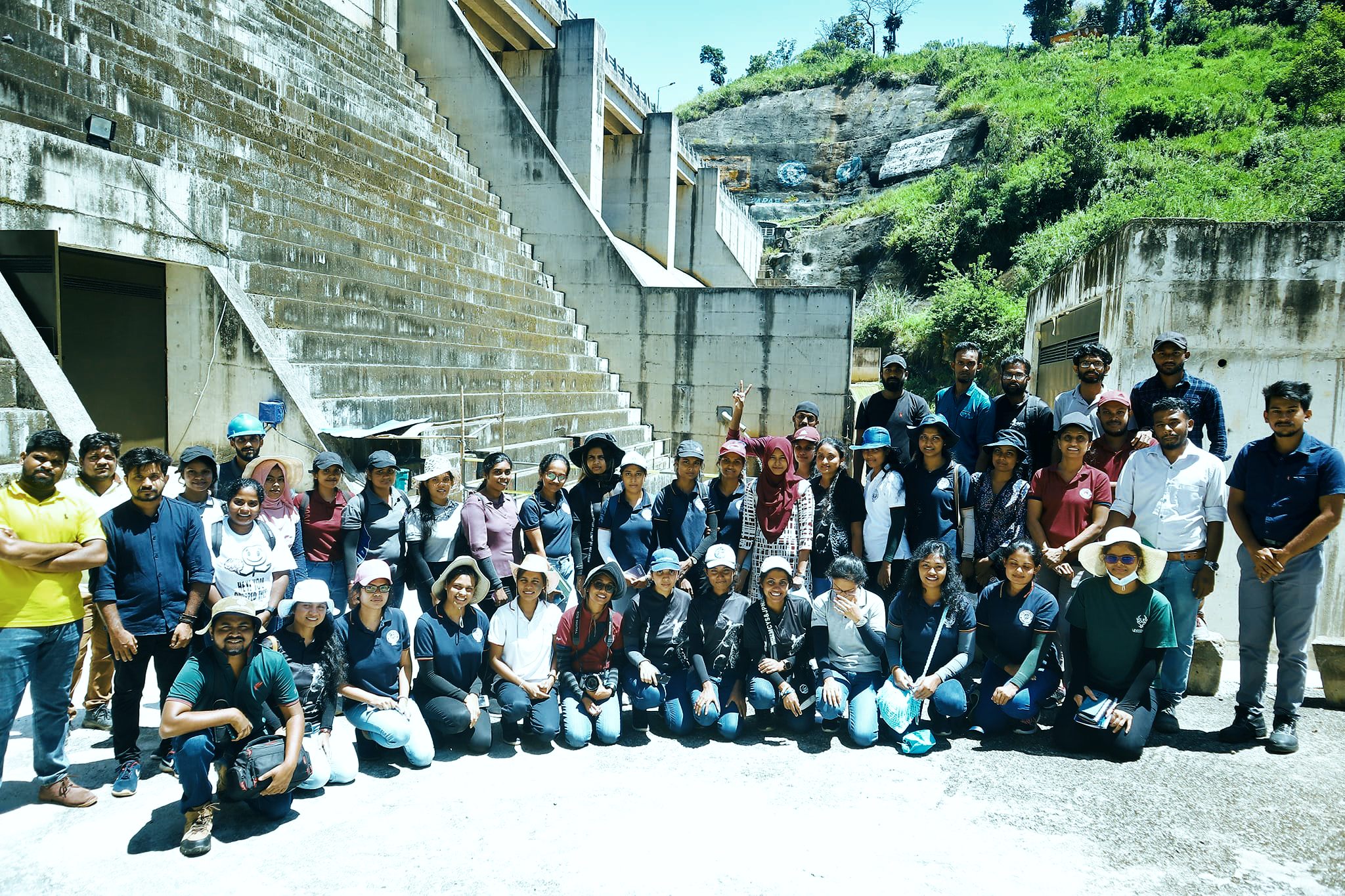 Field Visit to the Uma Oya Hydropower Complex 