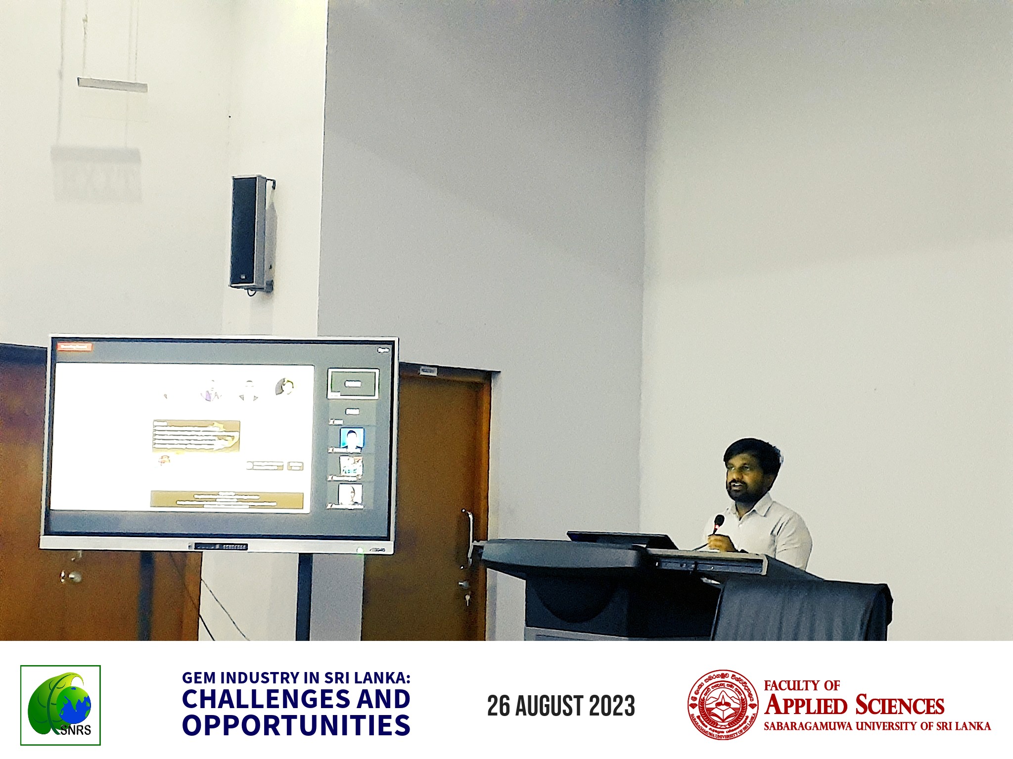 A workshop on gem industry