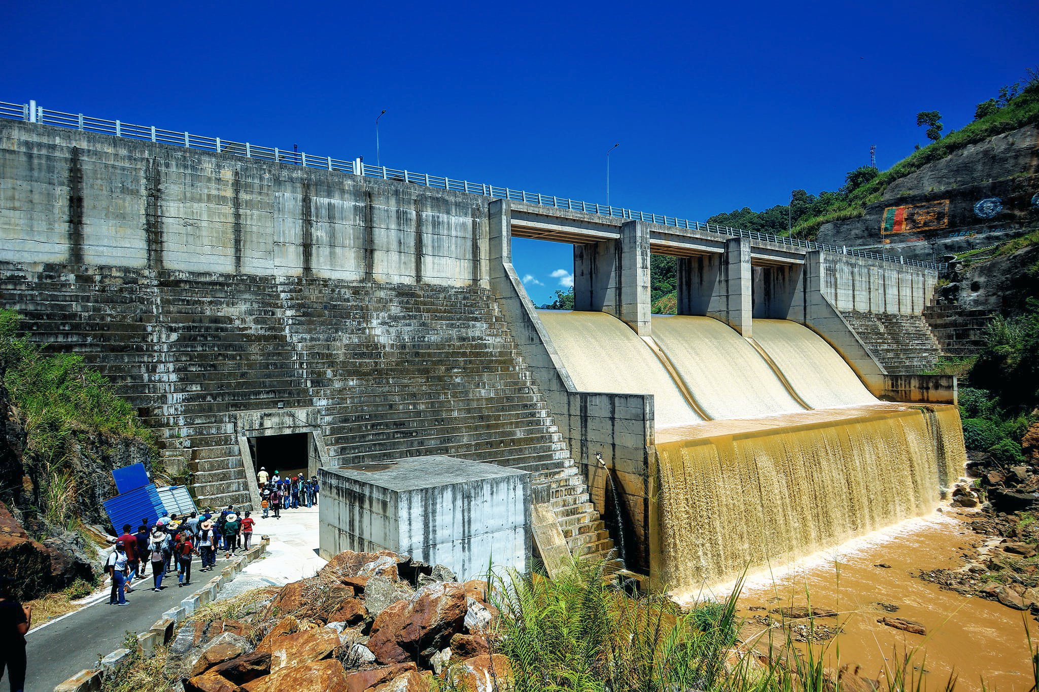 Field Visit to the Uma Oya Hydropower Complex 
