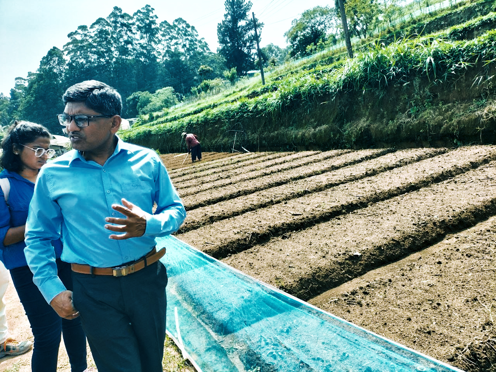 Field visit A Bindunuwewa Agriculture Inservice Institute 