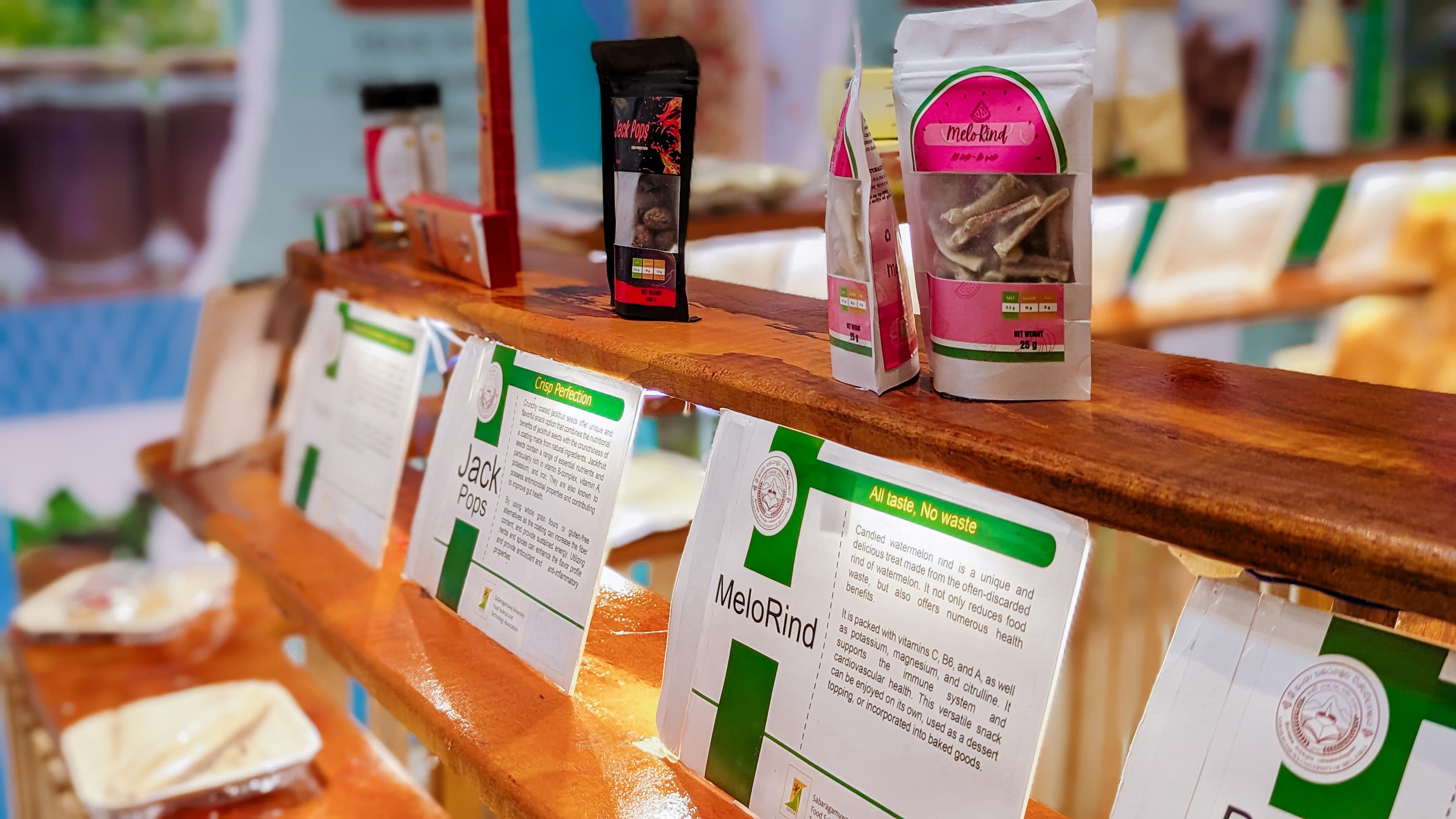 Department of Food Science and Technology's Industrial Innovations at 'Ruhunu Rasa Saraniya' Exhibition