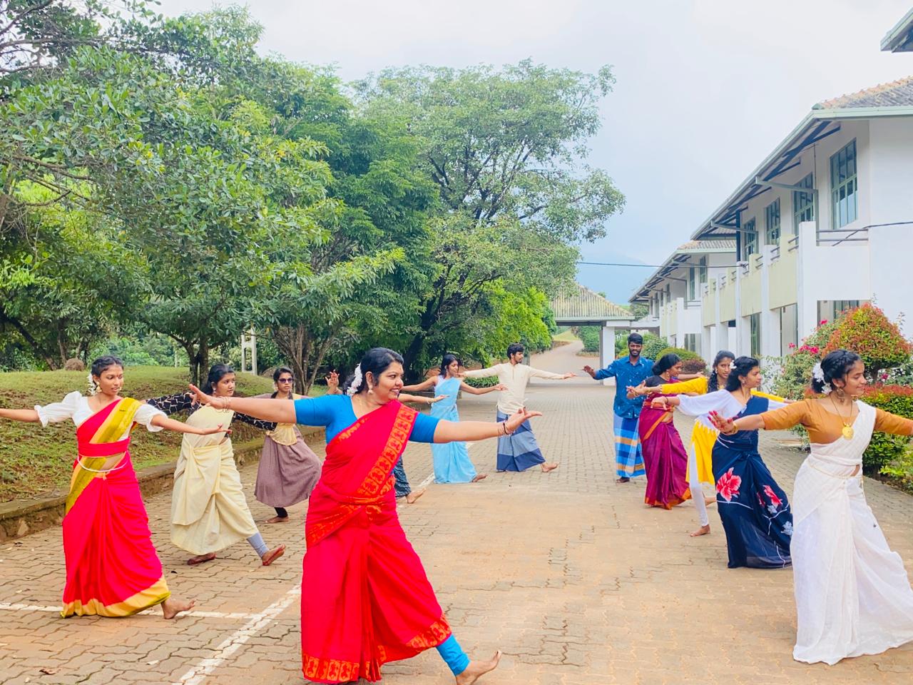 A Bharatanatyam Workshop by the Department of Sports Sciences and Physical Education