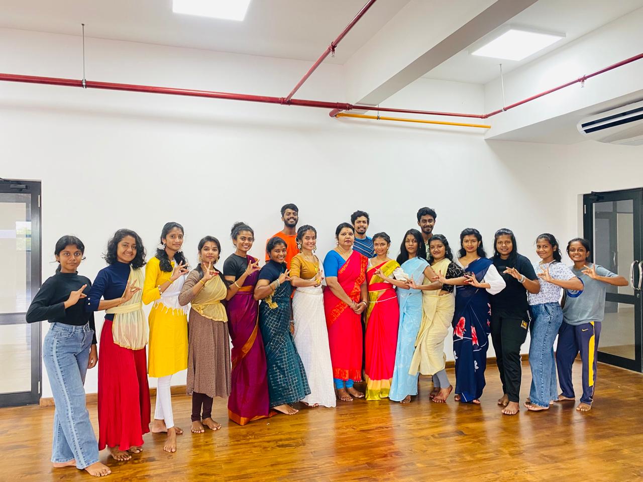 A Bharatanatyam Workshop by the Department of Sports Sciences and Physical Education