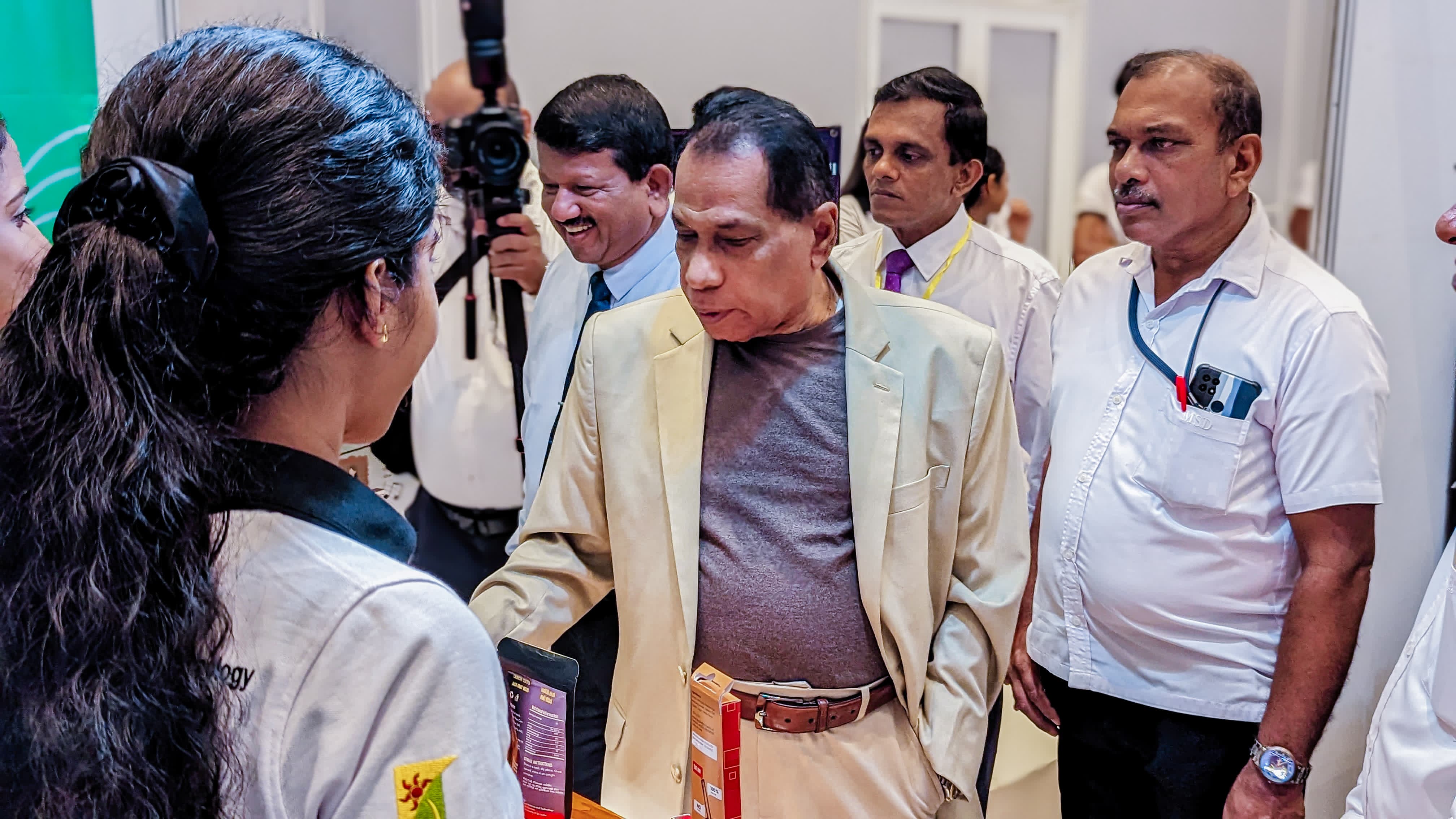 Department of Food Science and Technology's Industrial Innovations at 'Ruhunu Rasa Saraniya' Exhibition