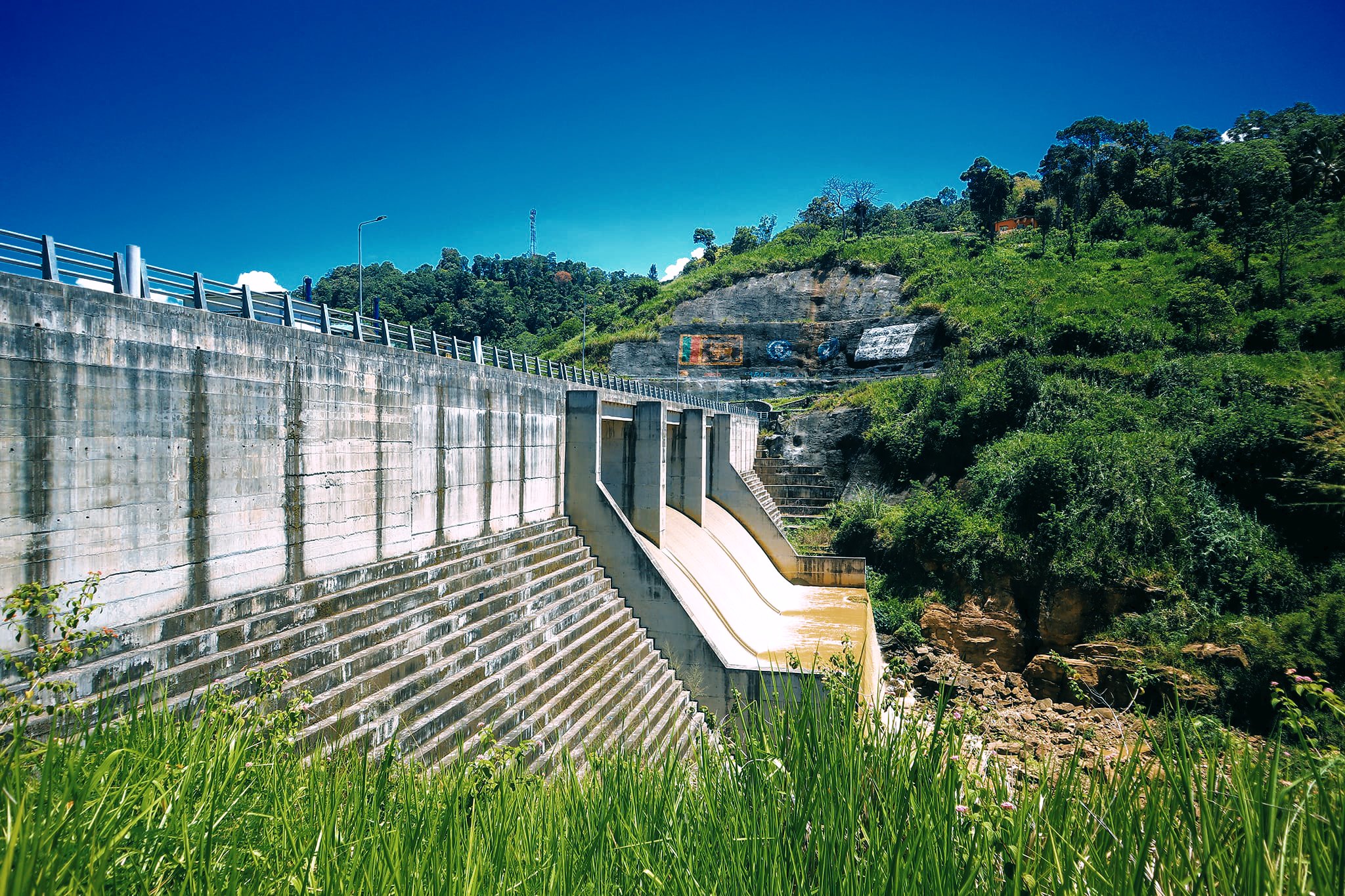 Field Visit to the Uma Oya Hydropower Complex 