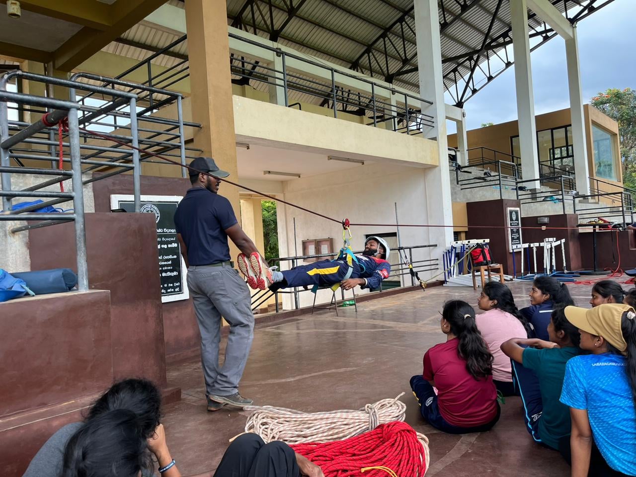 Department of Sports Sciences and Physical Education Conducts Basic Rope Handling Program