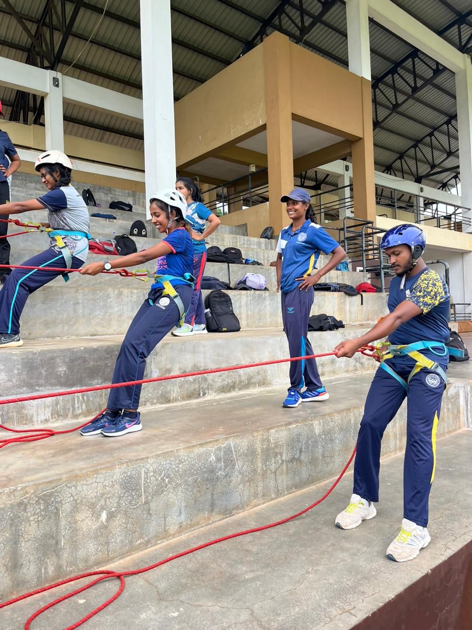 Department of Sports Sciences and Physical Education Conducts Basic Rope Handling Program