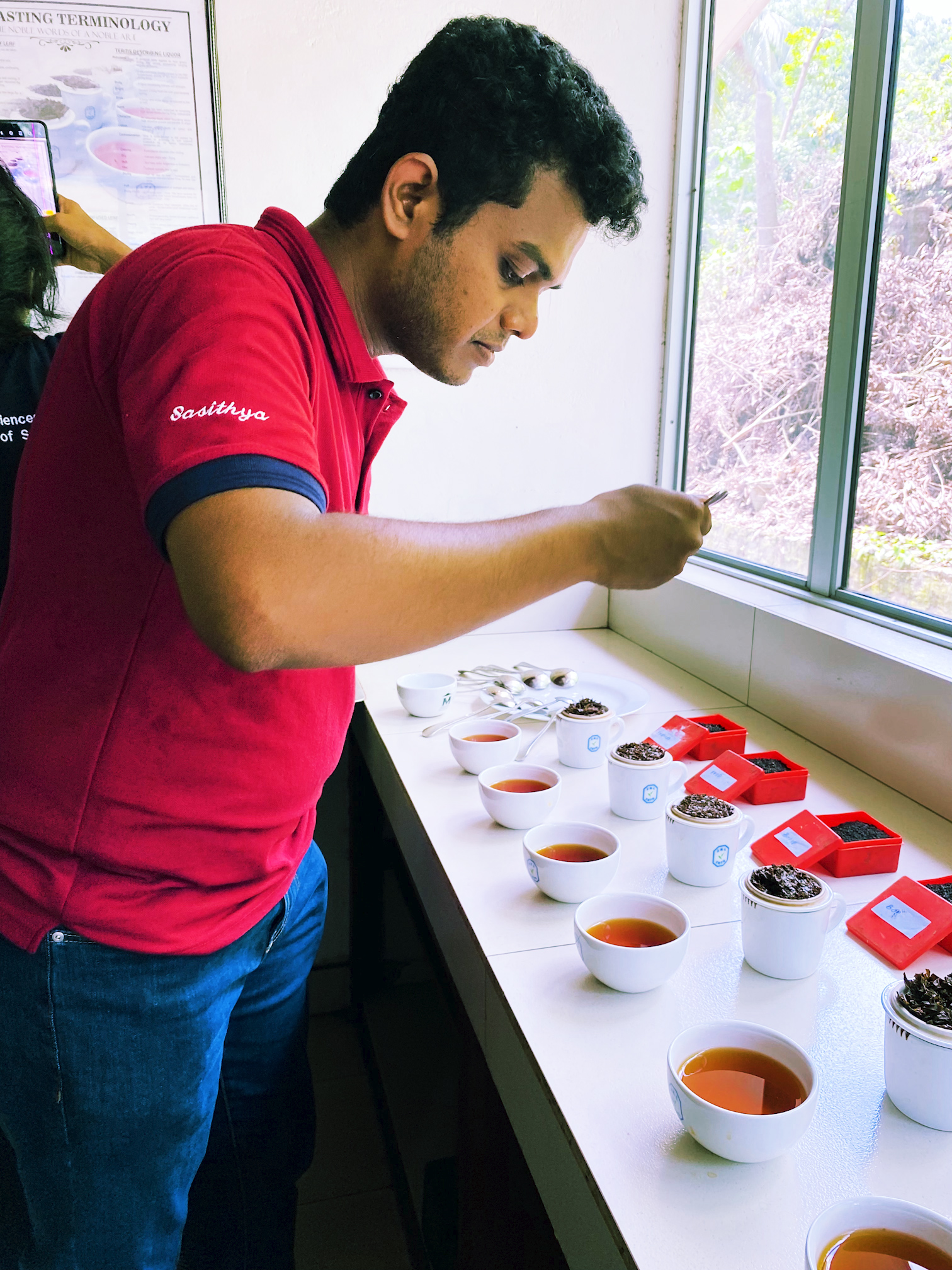 The Field Visit to the Ceciliyan Tea Factory in Kalawana