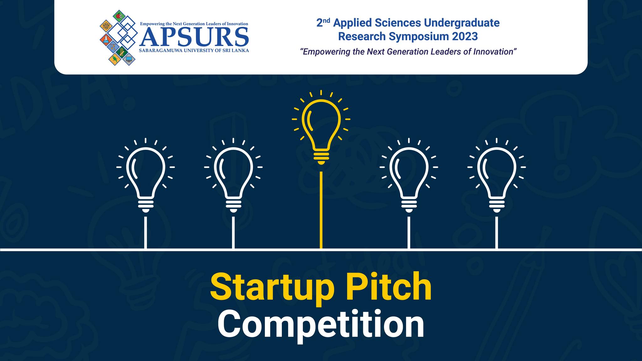 𝐒𝐭𝐚𝐫𝐭𝐮𝐩 𝐏𝐢𝐭𝐜𝐡 𝐂𝐨𝐦𝐩𝐞𝐭𝐢𝐭𝐢𝐨𝐧 𝐖𝐢𝐧𝐧𝐞𝐫 Faculty of Applied Sciences