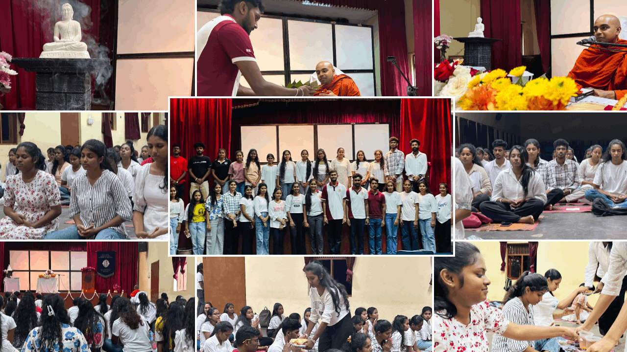 ප්‍රඥාලෝක භාවනා වැඩසටහන - 2025