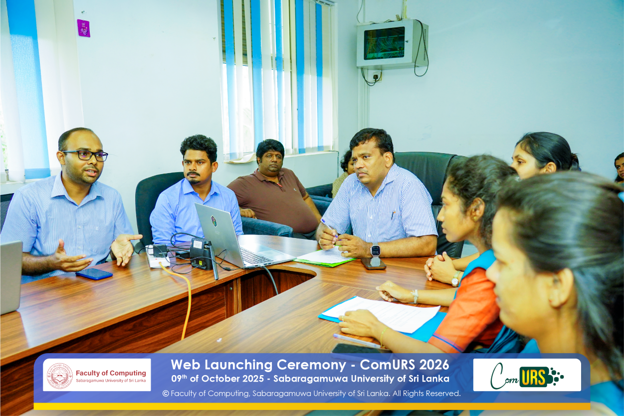Recap of the Official Website Launching Ceremony of ComURS 2026 Recap of the Official Website Launching Ceremony of ComURS 2026