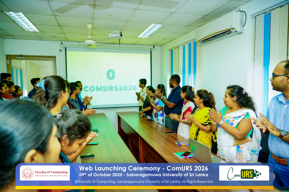 Recap of the Official Website Launching Ceremony of ComURS 2026 Recap of the Official Website Launching Ceremony of ComURS 2026