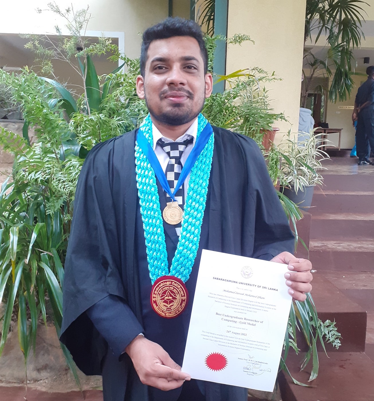 Best Undergraduate Researcher of Computing Gold Medal - 2021