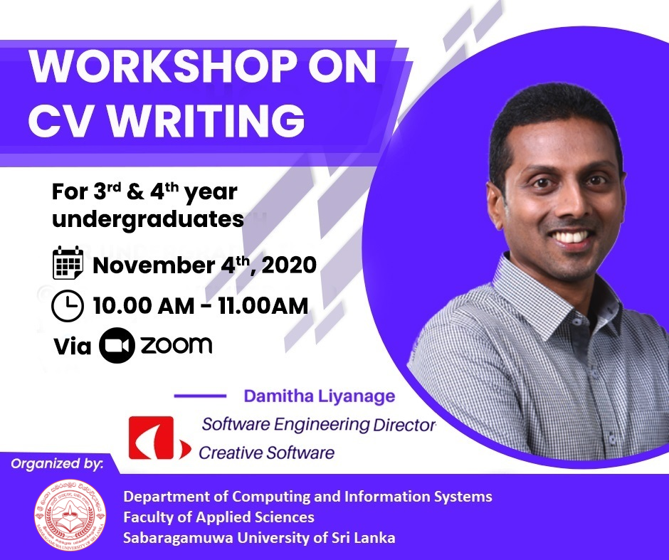Workshop on CV Writing