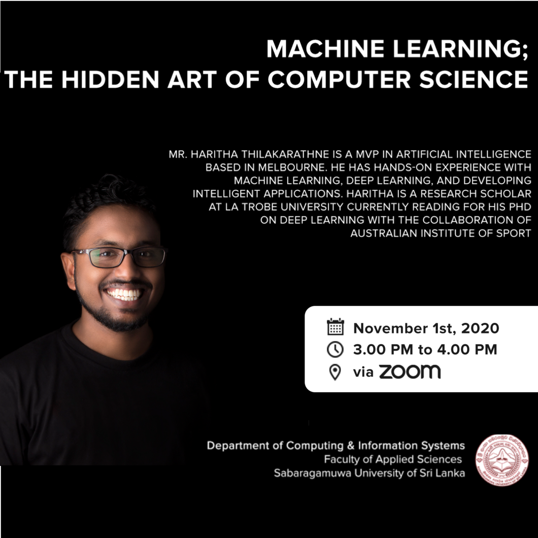 Machine Learning: The Hidden Art of Computer Science (Webinar)