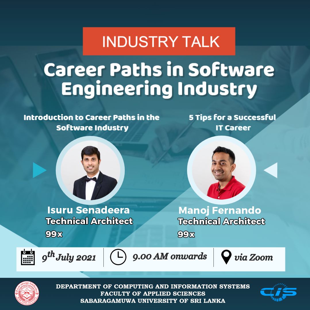 Webinar: Career Paths in Software Engineering Industry