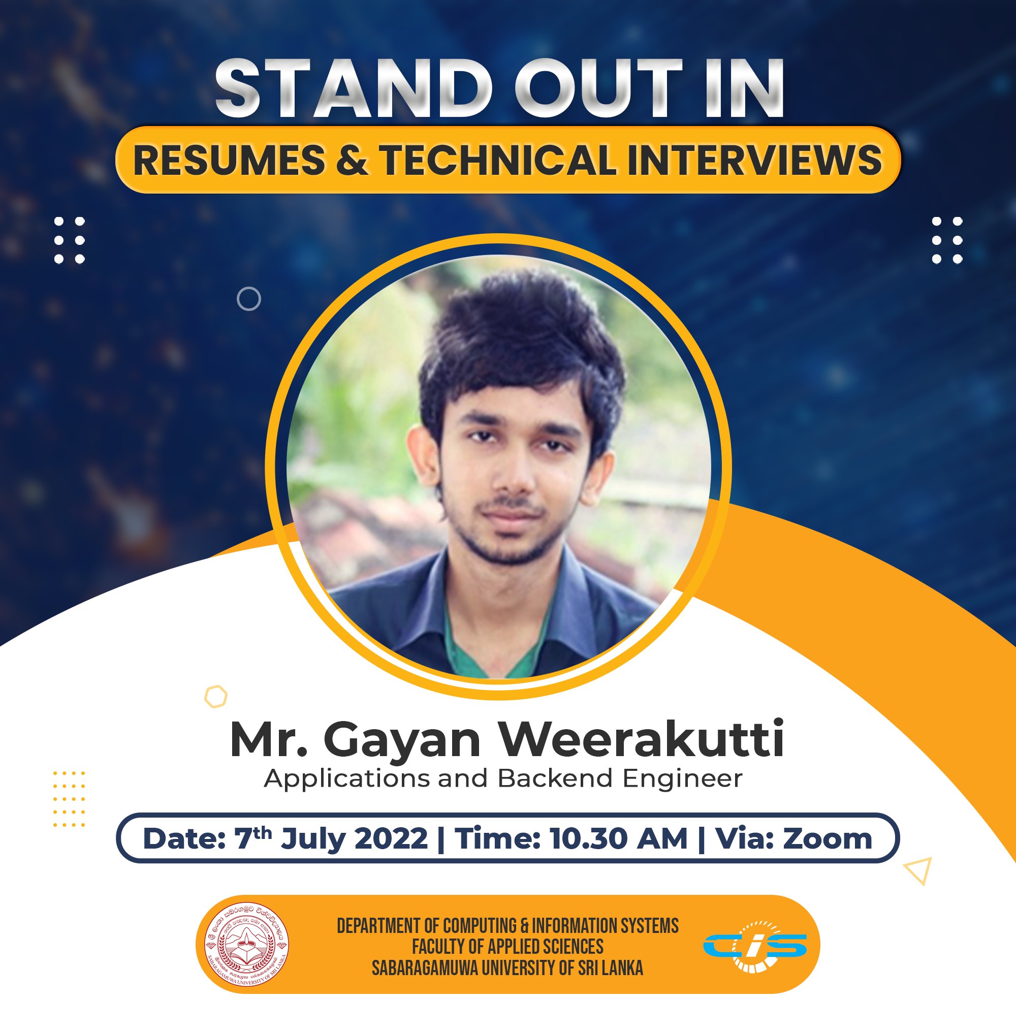 Webinar: Stand Out in Resumes & Technical Interviews
