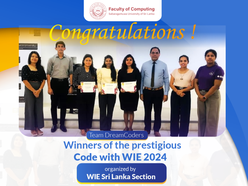 Congratulations to the Winners of the prestigious Code with WIE 2024!