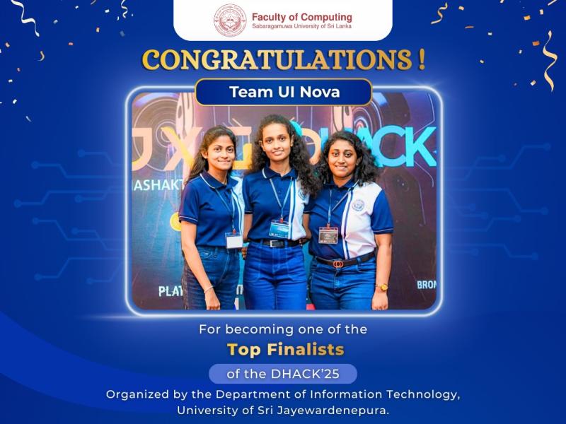 Congratulations, Team UI Nova!