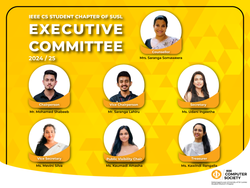 IEEE Computer Society Student Branch Chapter of SUSL: A New Era for Computing Enthusiasts