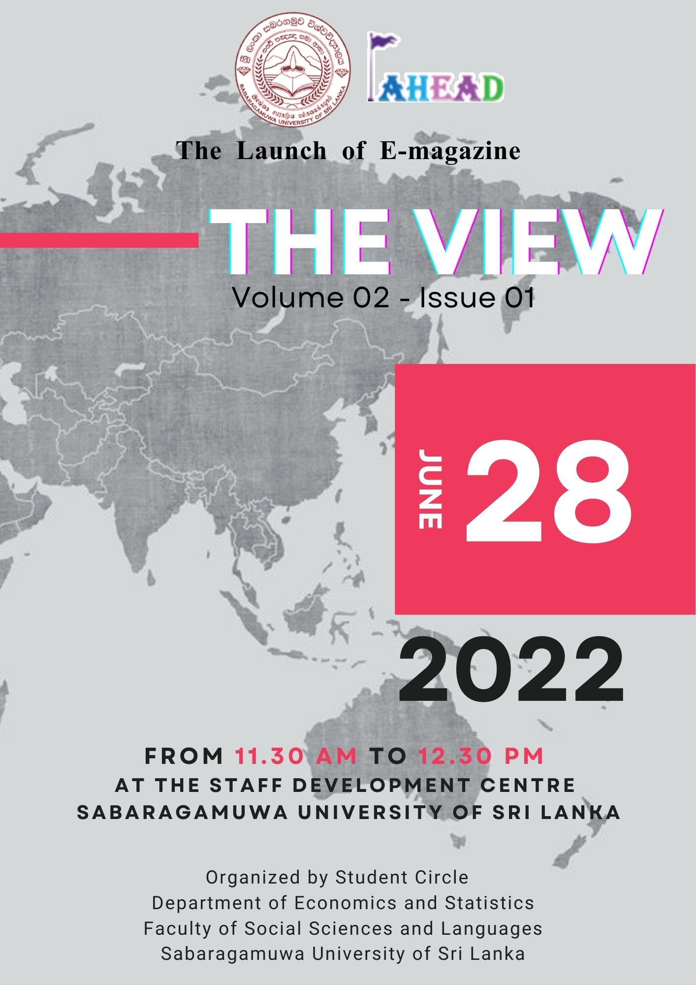 Launching the Student E-magazine (Volume: 02 Issue 01)