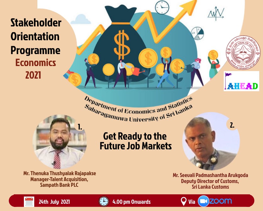 Stakeholder Orientation Programme – Economics 2021