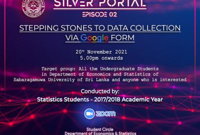 Silver Portal: Episode 02 - Stepping Stones to Data Collection via Google Form