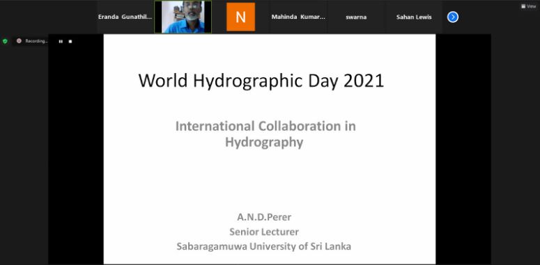  why international collaboration is essential in hydrography by Mr. AND Perera