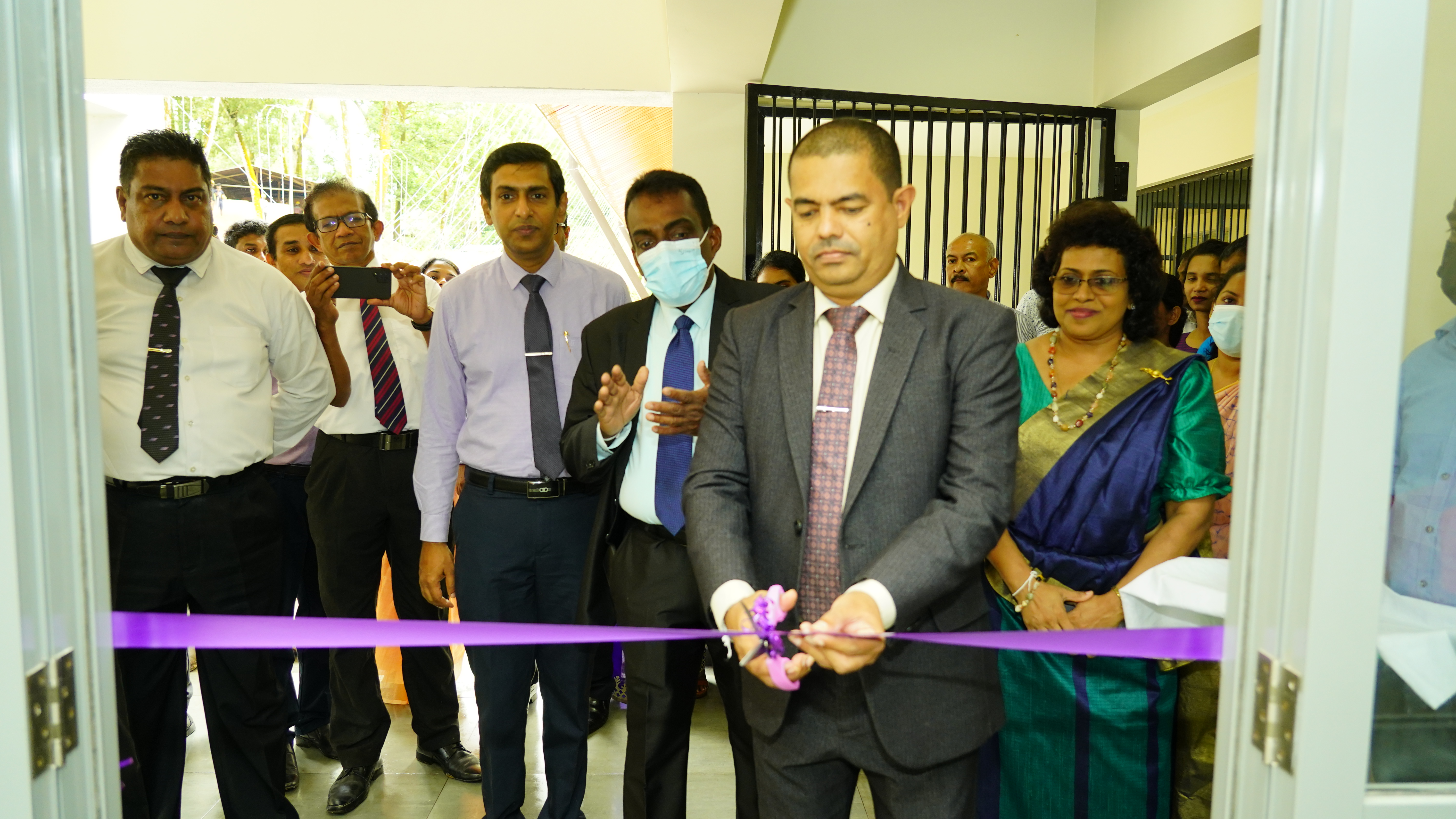 The Opening Ceremony of the New Administration Building 