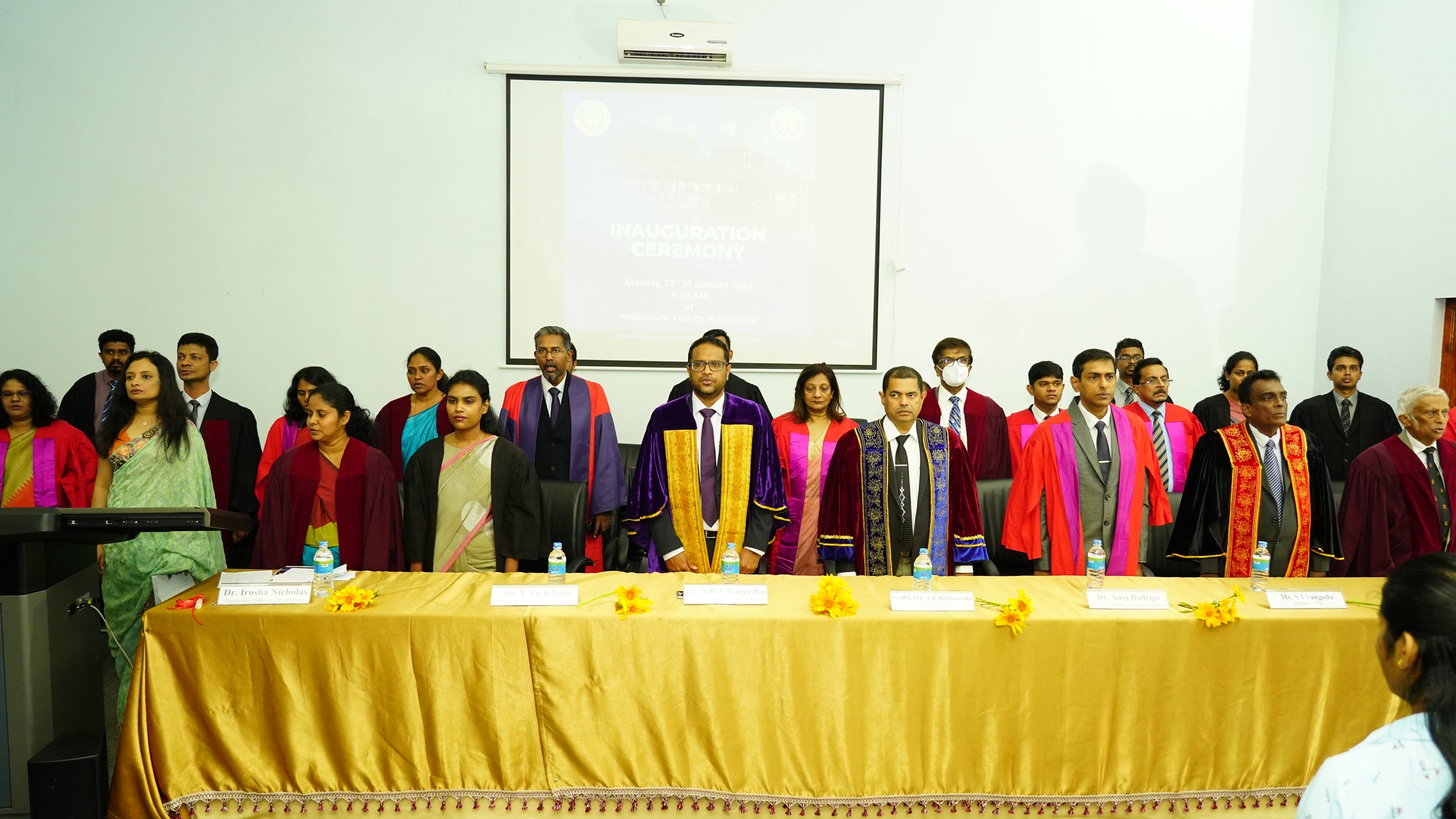 Inauguration Ceremony - 5th Batch of Medical Students
