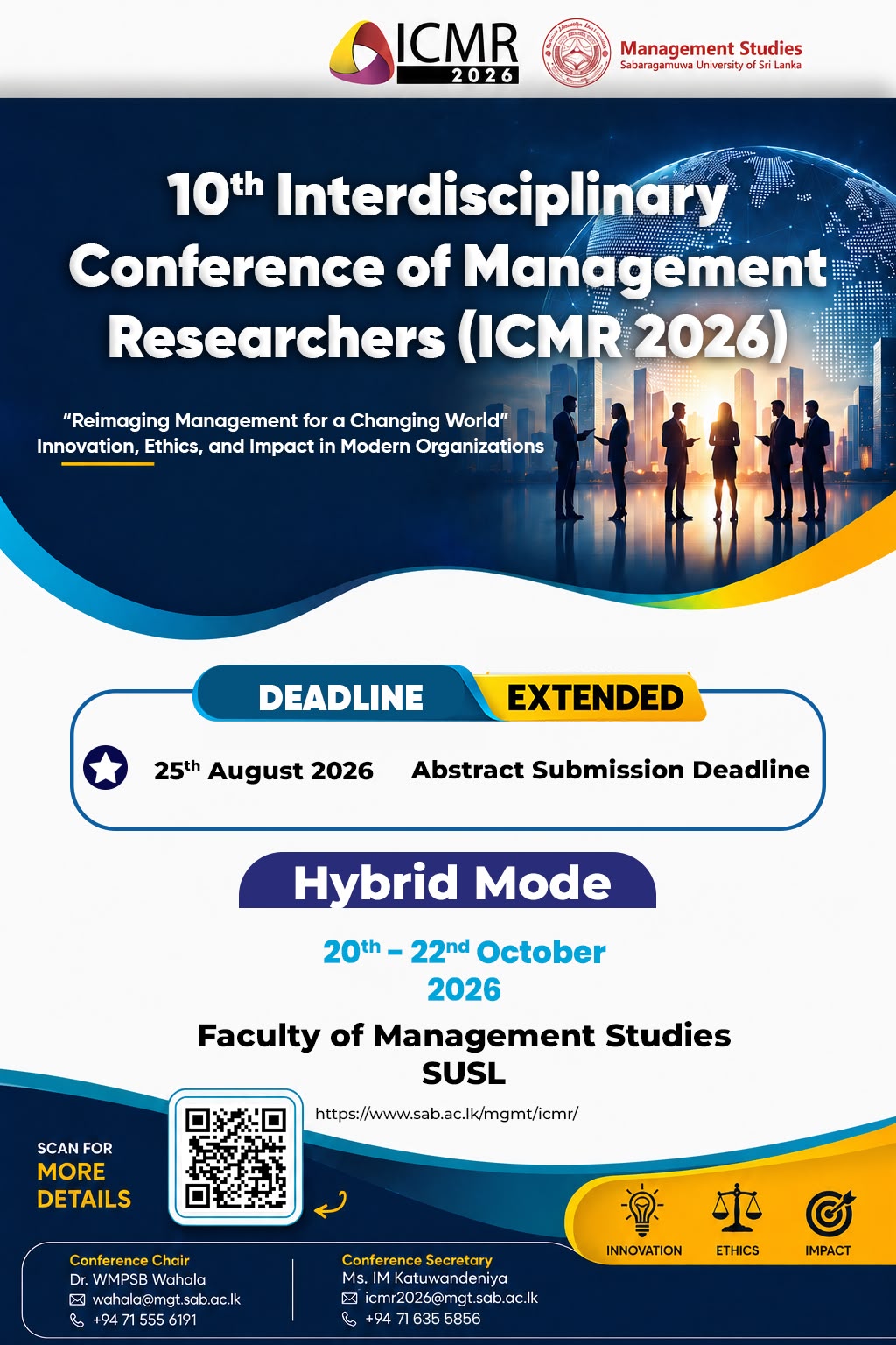 Deadline Extended