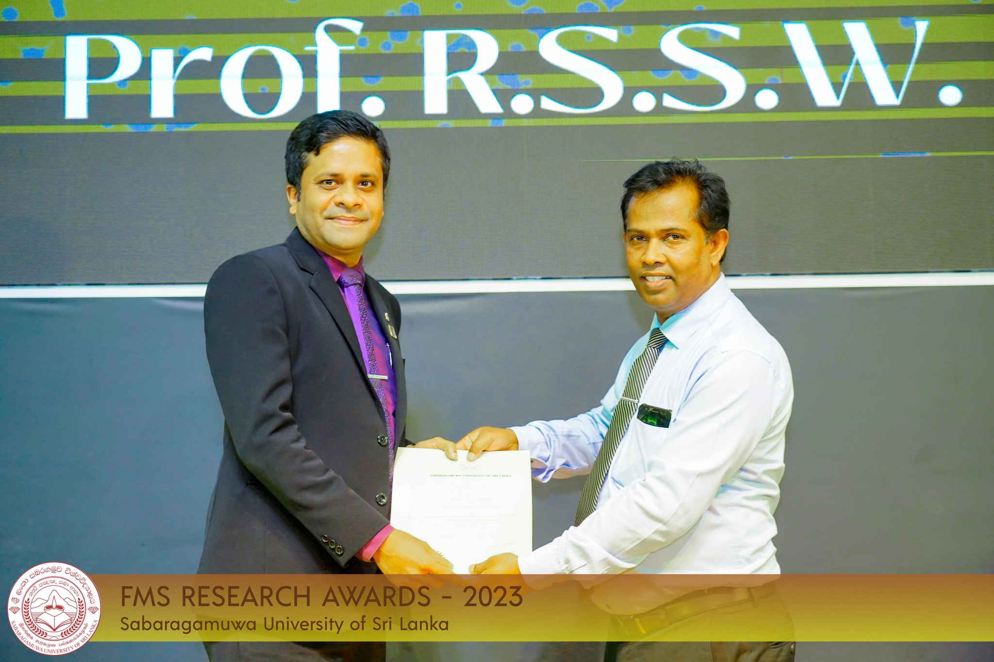  FMS Research Awards 2023