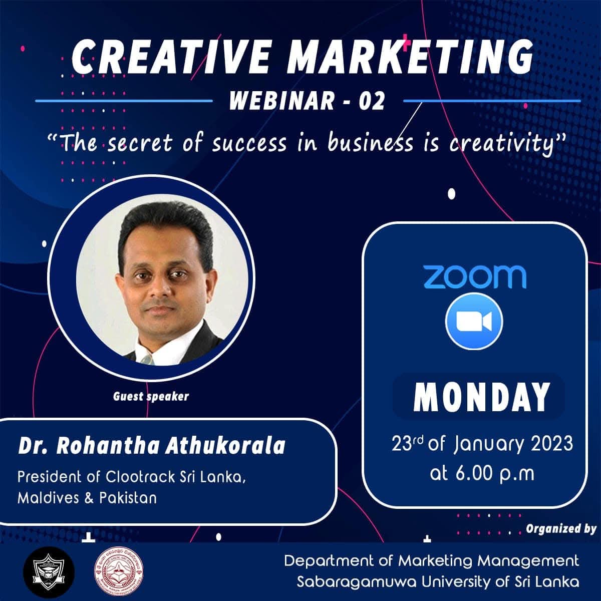 Creative Marketing Webinar Series — Unlocking Innovation and Success!