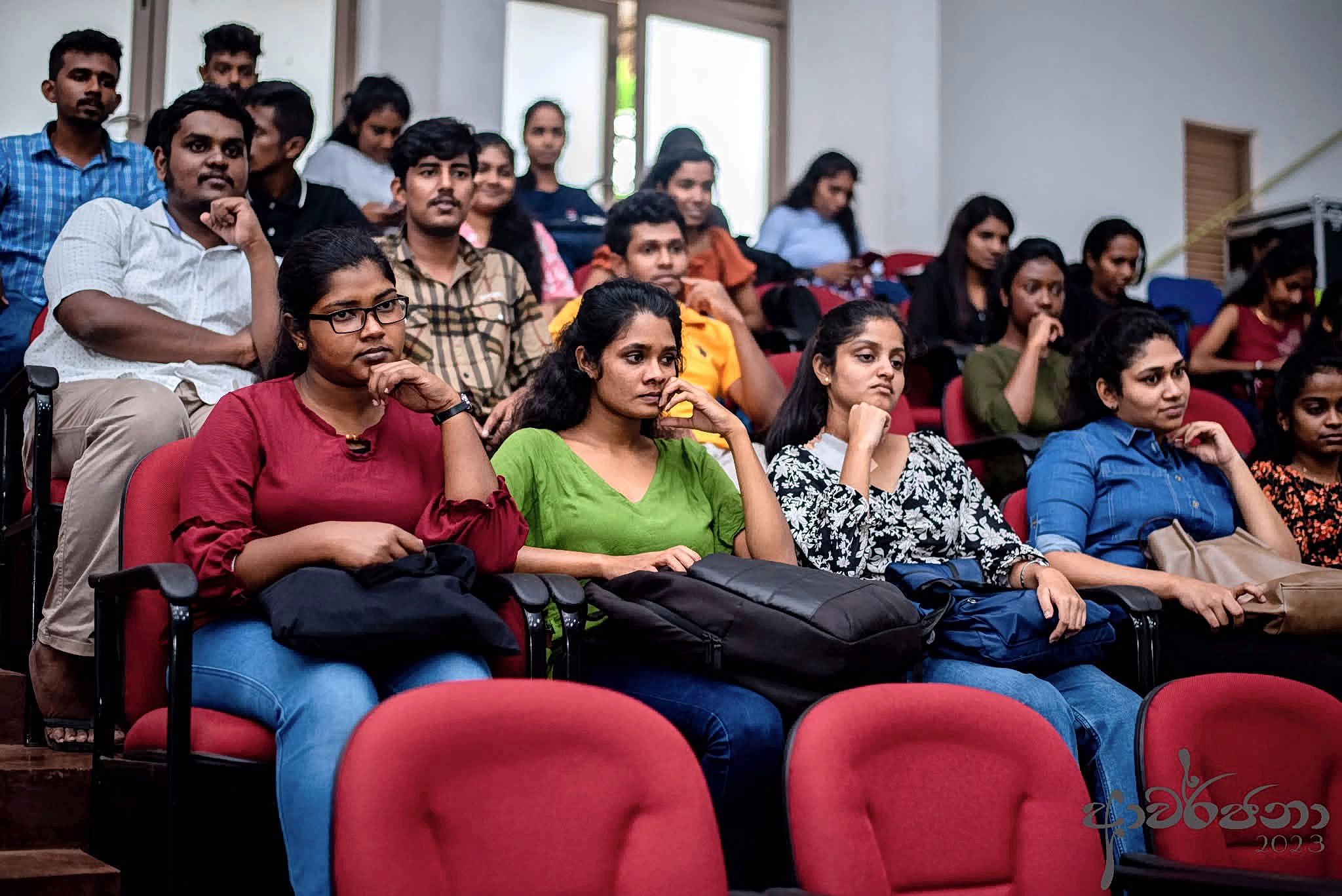 "ආවර්ජනා"  the Marketers’ Talent Show for the 2020/2021 batch, brought to life under the subject Fine Arts for Marketing Professions. This vibrant evening became a stage for our marketers to unveil their hidden talents from electrifying performances to breathtaking creativity — proving that the art of marketing goes far beyond textbooks and into the heart of artistic expression.