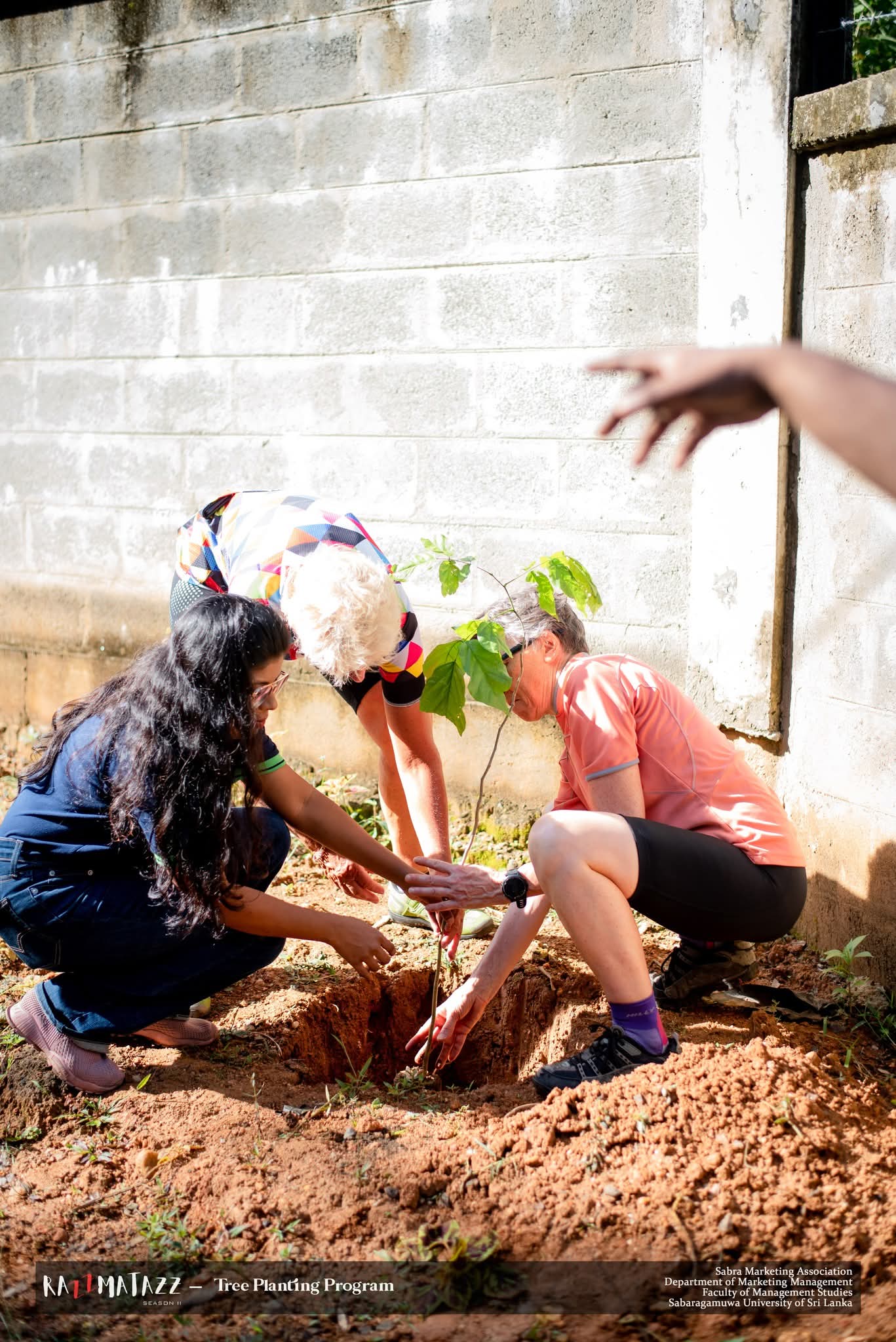 Planting Hope for a Greener Tomorrow | Razzmatazz Season II  In a heartfelt gesture towards a sustainable future, we proudly planted trees at the Faculty of Management Studies on March 4th, 2025. Marking a memorable moment of Razzmatazz Season II  This meaningful initiative was made possible in collaboration with our esteemed Platinum Sponsor, Alliance Finance Company. Together, we sowed the seeds of hope, growth, and responsibility.  Swipe through to witness how we turned commitment into action, one tree a