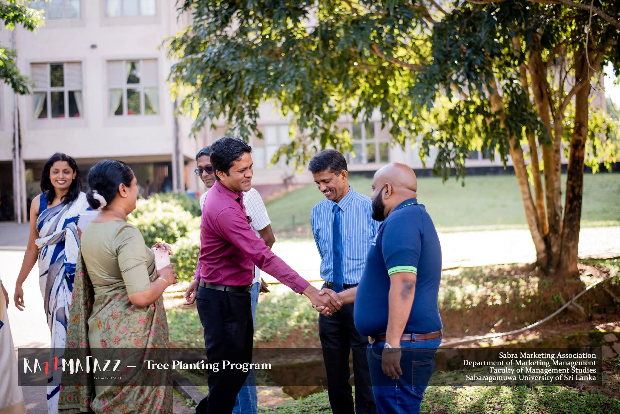 Planting Hope for a Greener Tomorrow | Razzmatazz Season II  In a heartfelt gesture towards a sustainable future, we proudly planted trees at the Faculty of Management Studies on March 4th, 2025. Marking a memorable moment of Razzmatazz Season II  This meaningful initiative was made possible in collaboration with our esteemed Platinum Sponsor, Alliance Finance Company. Together, we sowed the seeds of hope, growth, and responsibility.  Swipe through to witness how we turned commitment into action, one tree a