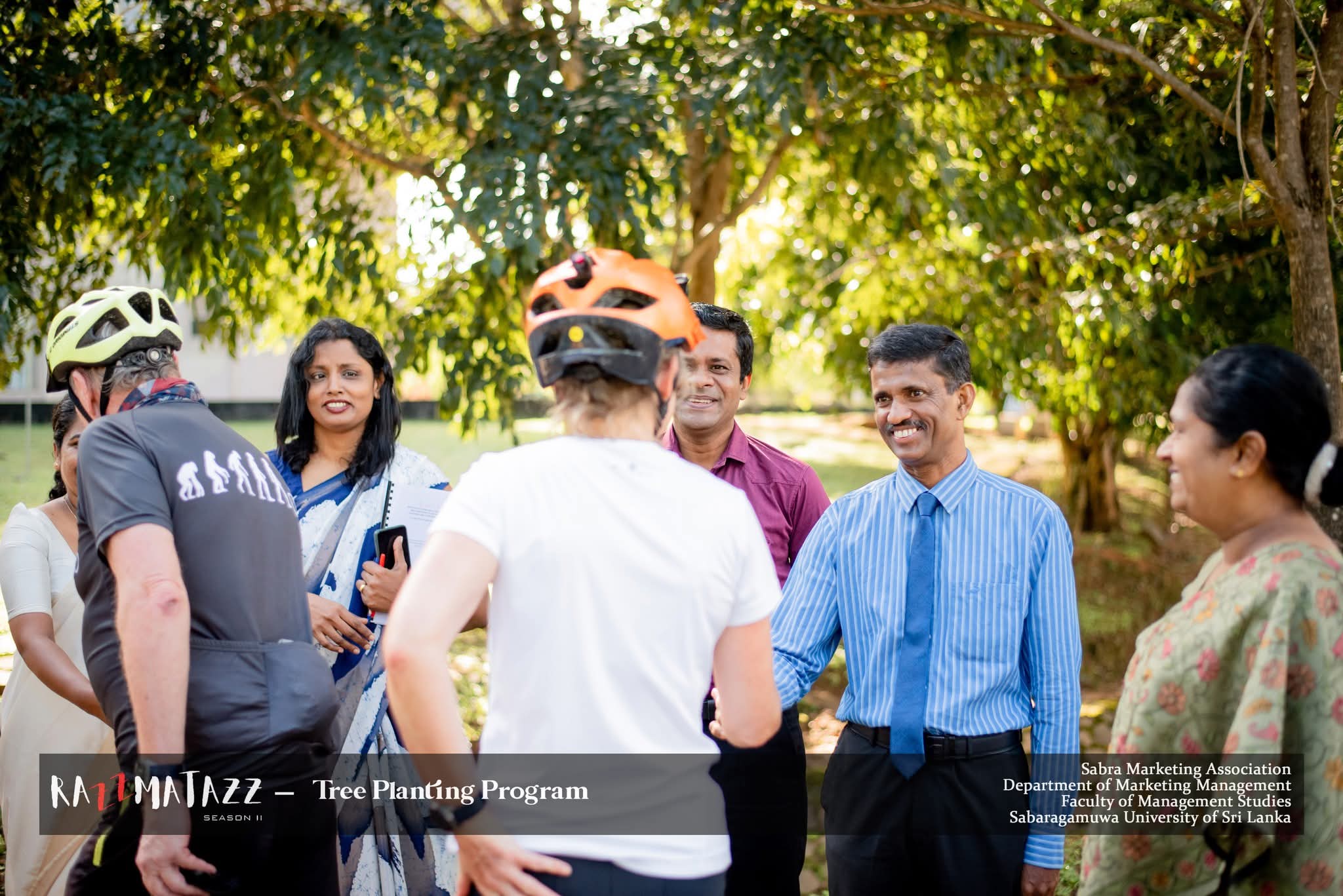 Planting Hope for a Greener Tomorrow | Razzmatazz Season II  In a heartfelt gesture towards a sustainable future, we proudly planted trees at the Faculty of Management Studies on March 4th, 2025. Marking a memorable moment of Razzmatazz Season II  This meaningful initiative was made possible in collaboration with our esteemed Platinum Sponsor, Alliance Finance Company. Together, we sowed the seeds of hope, growth, and responsibility.  Swipe through to witness how we turned commitment into action, one tree a