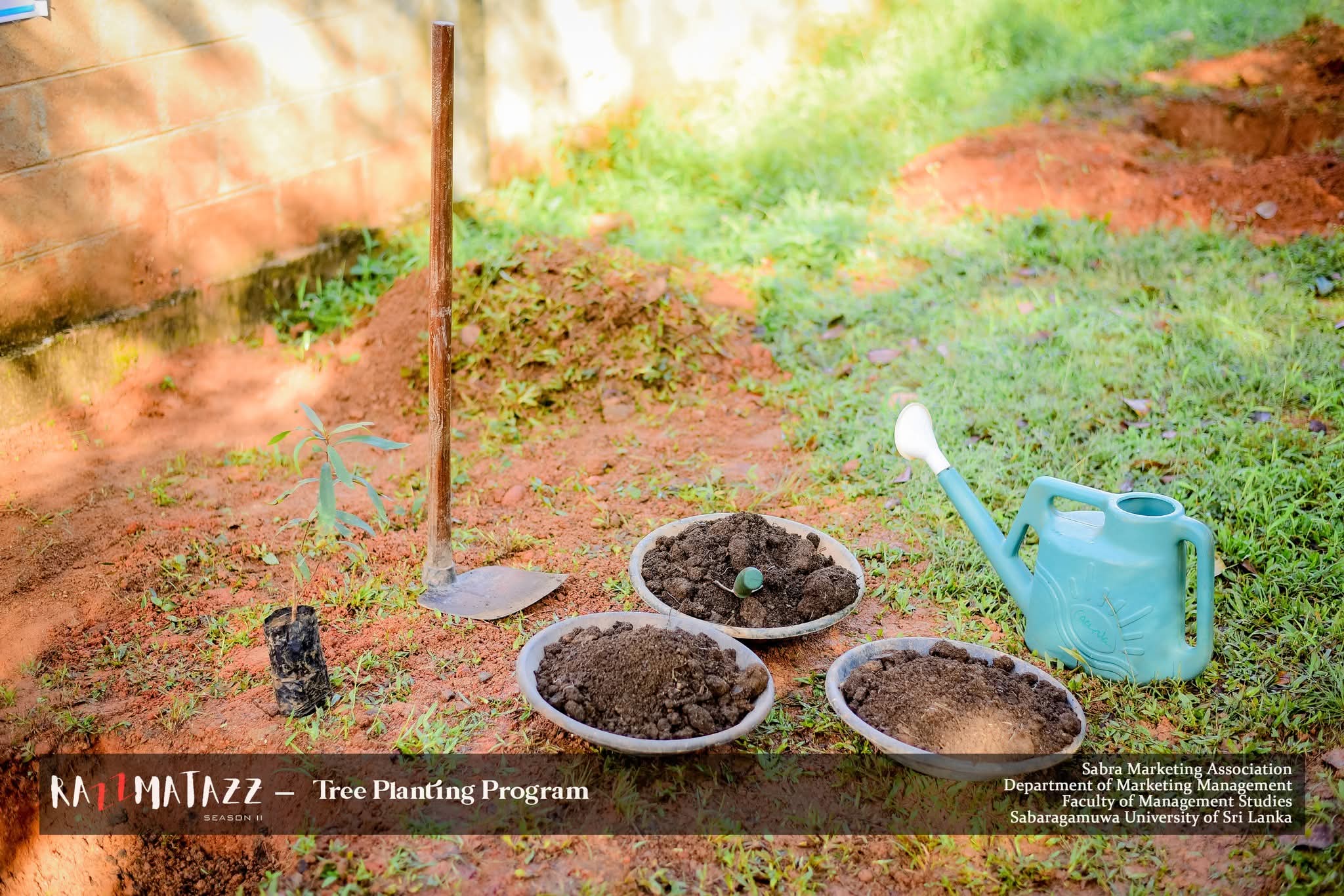 Planting Hope for a Greener Tomorrow | Razzmatazz Season II  In a heartfelt gesture towards a sustainable future, we proudly planted trees at the Faculty of Management Studies on March 4th, 2025. Marking a memorable moment of Razzmatazz Season II  This meaningful initiative was made possible in collaboration with our esteemed Platinum Sponsor, Alliance Finance Company. Together, we sowed the seeds of hope, growth, and responsibility.  Swipe through to witness how we turned commitment into action, one tree a
