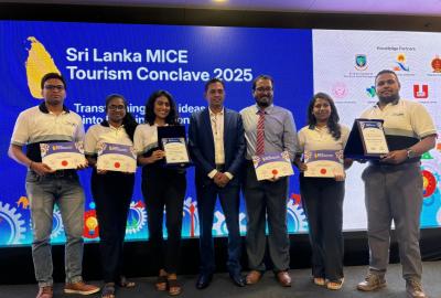 Double Win at Sri Lanka MICE Tourism Conclave 2025