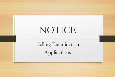 Calling Examination Applications