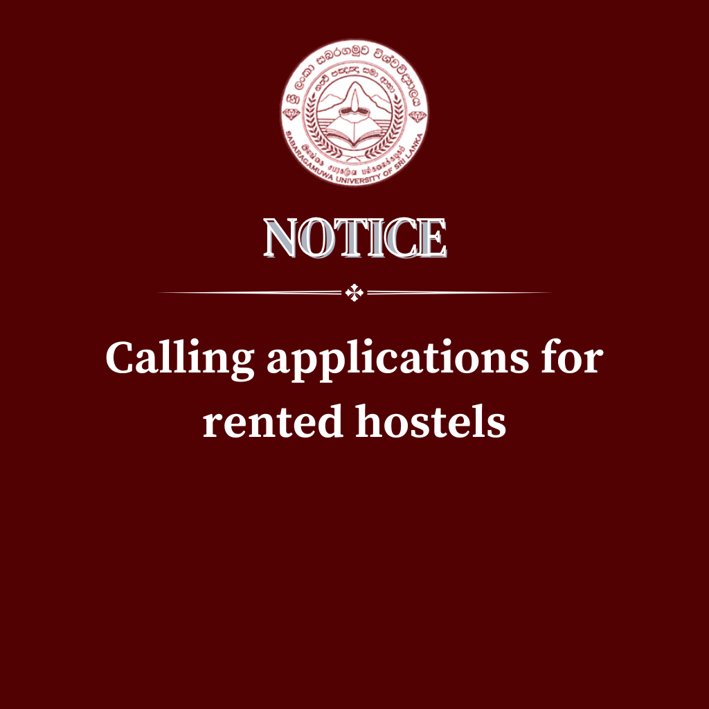 Calling applications for rented hostels