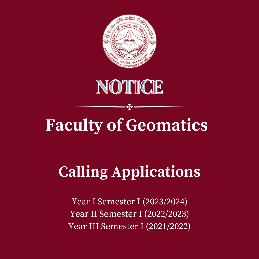 Calling Applications - Faculty of Geomatics - Year I Semester I (2023/2024), Year II Semester I (2022/2023), Year III Semester I (2021/2022)