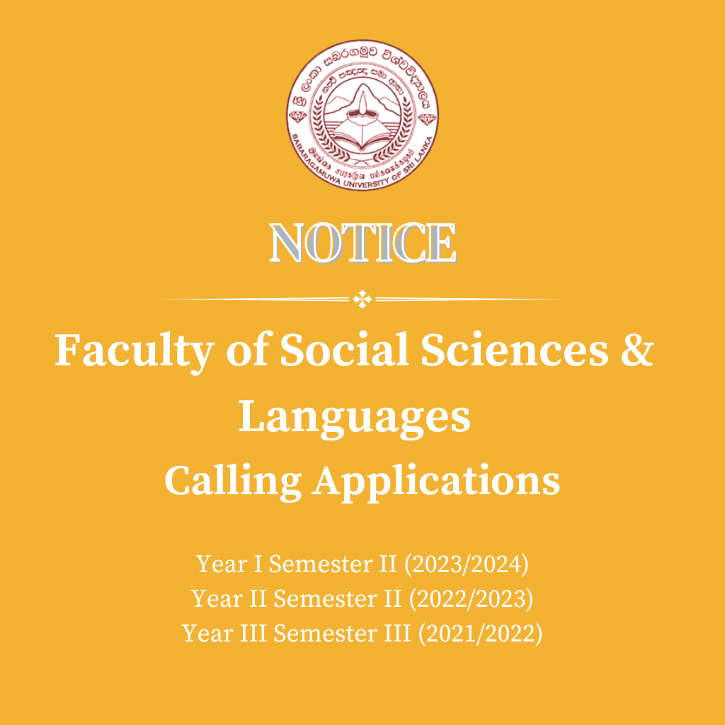 Calling Applications - Faculty of Social Sciences & Languages, Year I Semester II (2023/2024), Year II Semester II (2022/2023), Year III Semester III (2021/2022)
