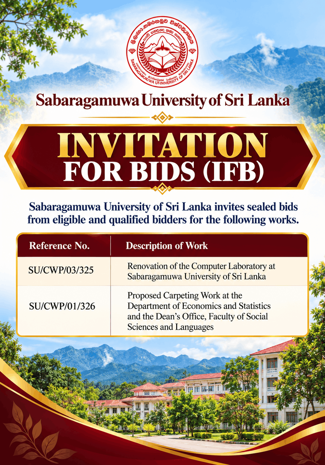 Invitation for Bids
