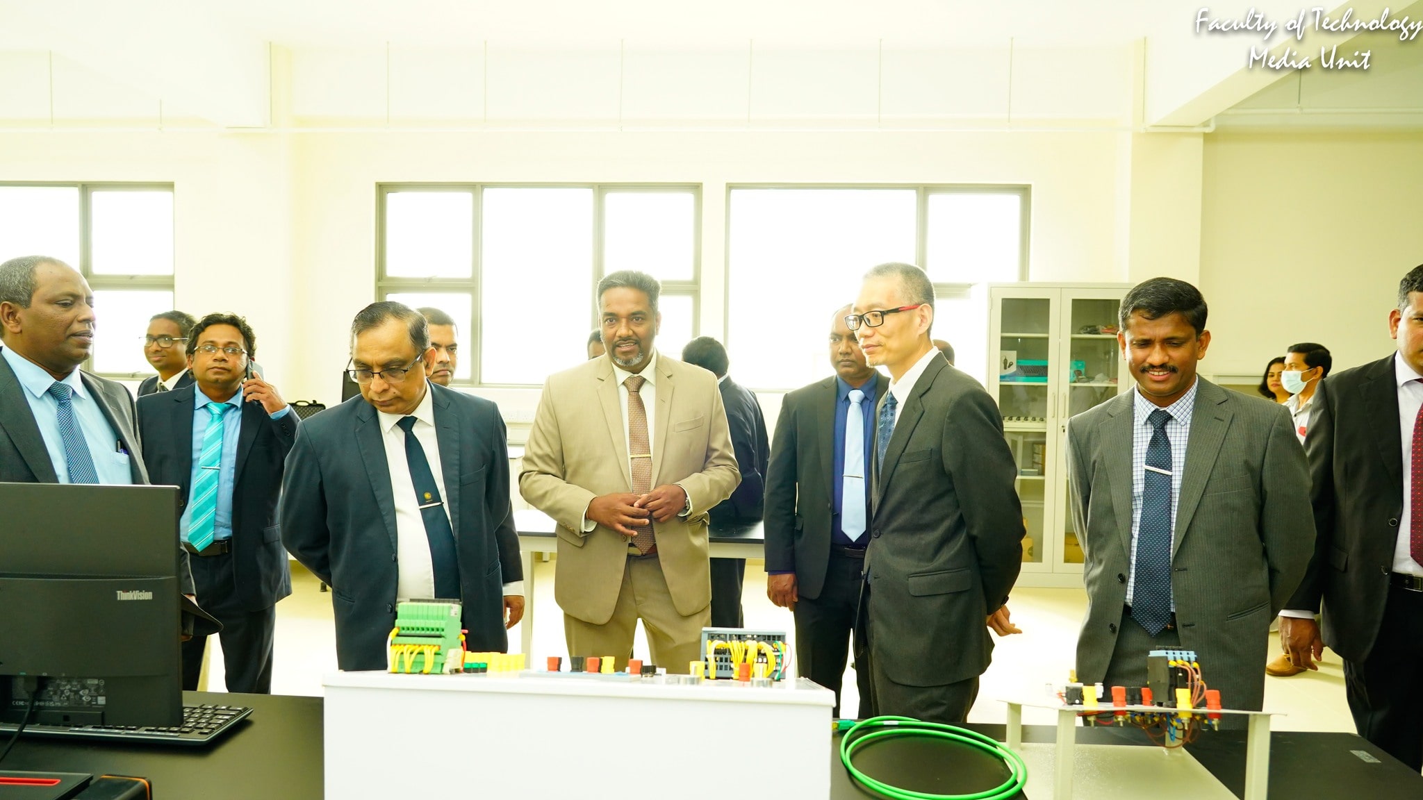 Openning Cereminy of Phase 1 of the New Faculty Complex