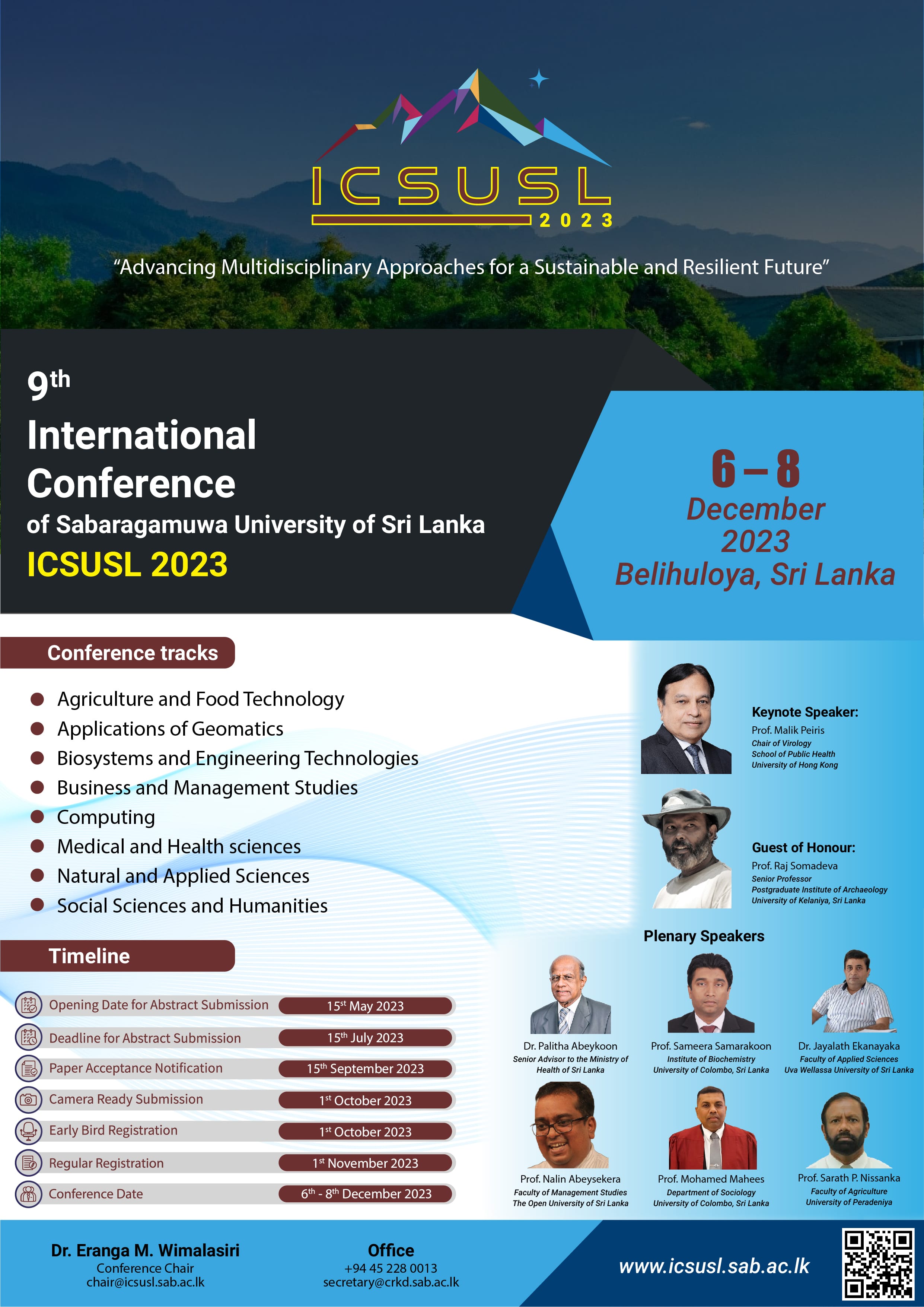 9th International Conference of Sabaragamuwa University of Sri Lanka